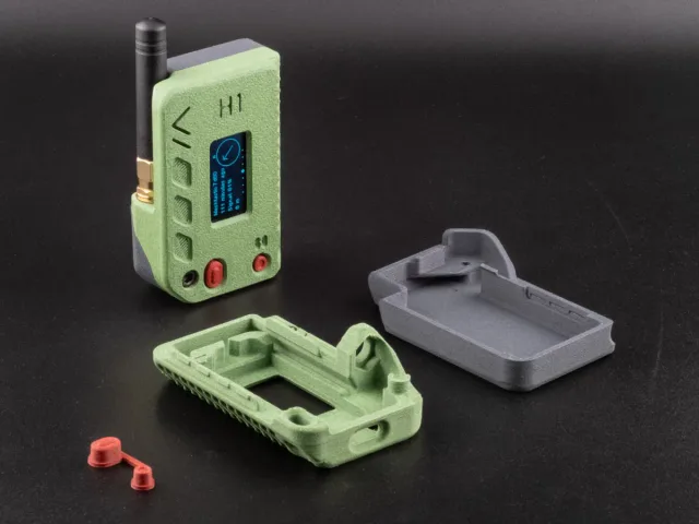 H1 - Case for Heltec V3 running Meshtastic — 3D printed Heltec V3 case for Meshtastic and MeshCore