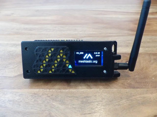 T-Beam Supreme case — 3D printed T-Beam Supreme case for Meshtastic and MeshCore