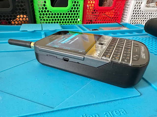 8000mAh Back for the LilyGo TDeck Plus — 3D printed T-Deck Plus case for Meshtastic and MeshCore