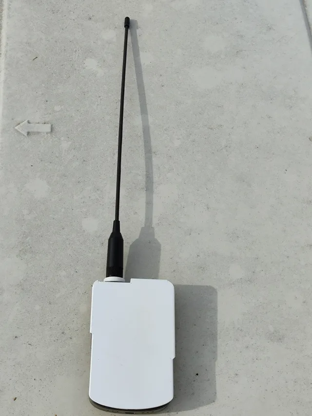 LilyGo T-Deck Plus Slide Case for extra long antenna — 3D printed T-Deck Plus case for Meshtastic and MeshCore