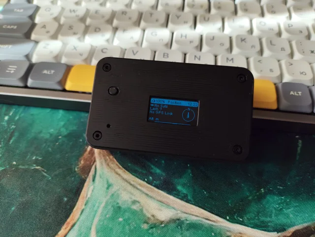 Compact case for Heltec v4 GPS Meshtastic node — 3D printed Heltec V4 case for Meshtastic and MeshCore