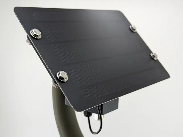 Meshtastic 6W Solar Enclosure Base Station LoRa Node for Soshine 6 Watt Solar Panel — 3D printed Mounts & Accessories case for Meshtastic and MeshCore