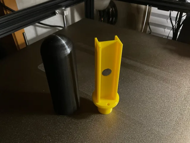 Painter's Pole Mount for Meshtastic Devices — 3D printed Mounts & Accessories case for Meshtastic and MeshCore