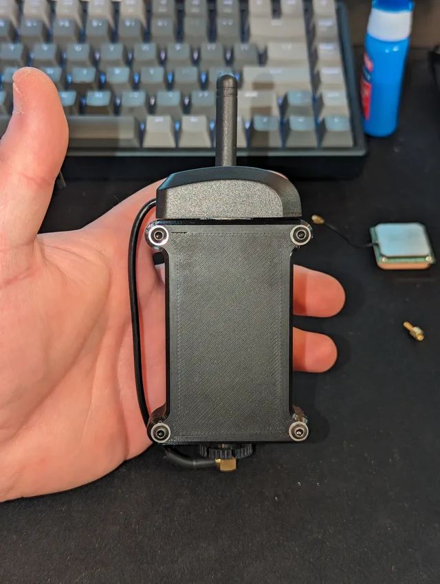 Meshtastic RAK19007 Dual 18650 Weatherproof Case — 3D printed RAK 19007 case for Meshtastic and MeshCore