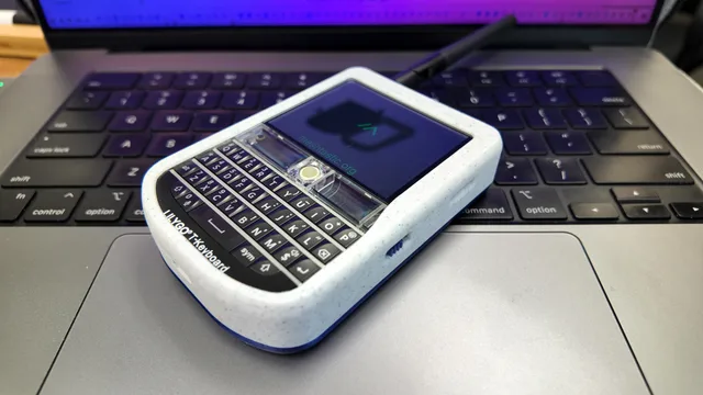 Lilygo T-Deck TD1 Case — 3D printed T-Deck case for Meshtastic and MeshCore