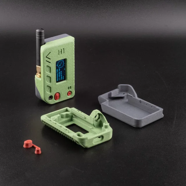 H1 - Case for Heltec V3 running Meshtastic — 3D printed Heltec V3 case for Meshtastic and MeshCore