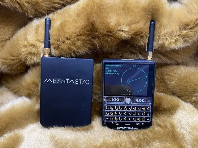 Lilygo TDeck Meshtastic with battery — 3D printed T-Deck case for Meshtastic and MeshCore