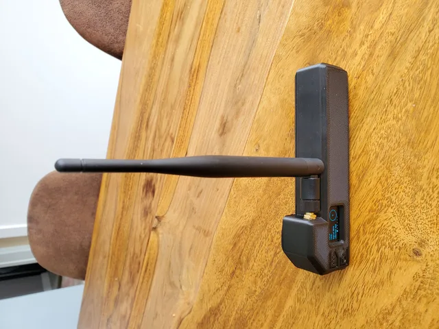 Meshtastic Heltec V3 Enclosure - Long for 18650 — 3D printed Heltec V3 case for Meshtastic and MeshCore