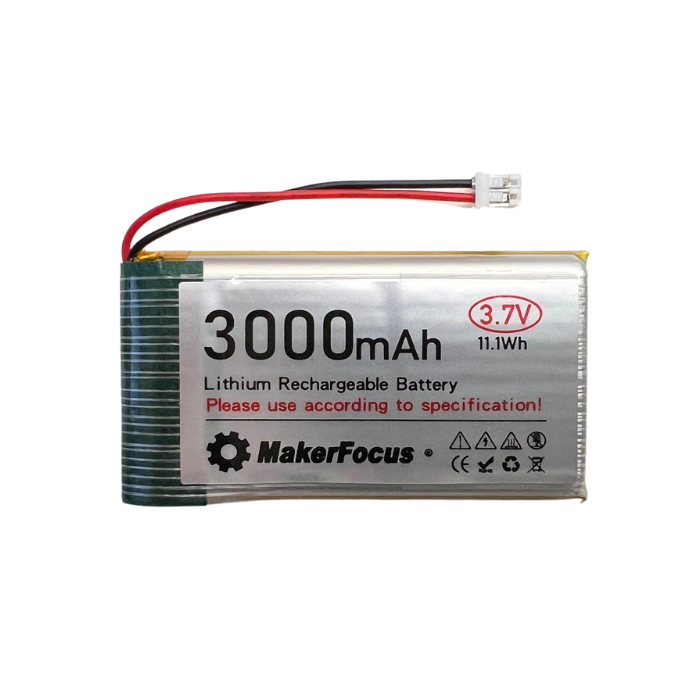 3000mAh LiPo Battery with JST PH 2.0 Connector