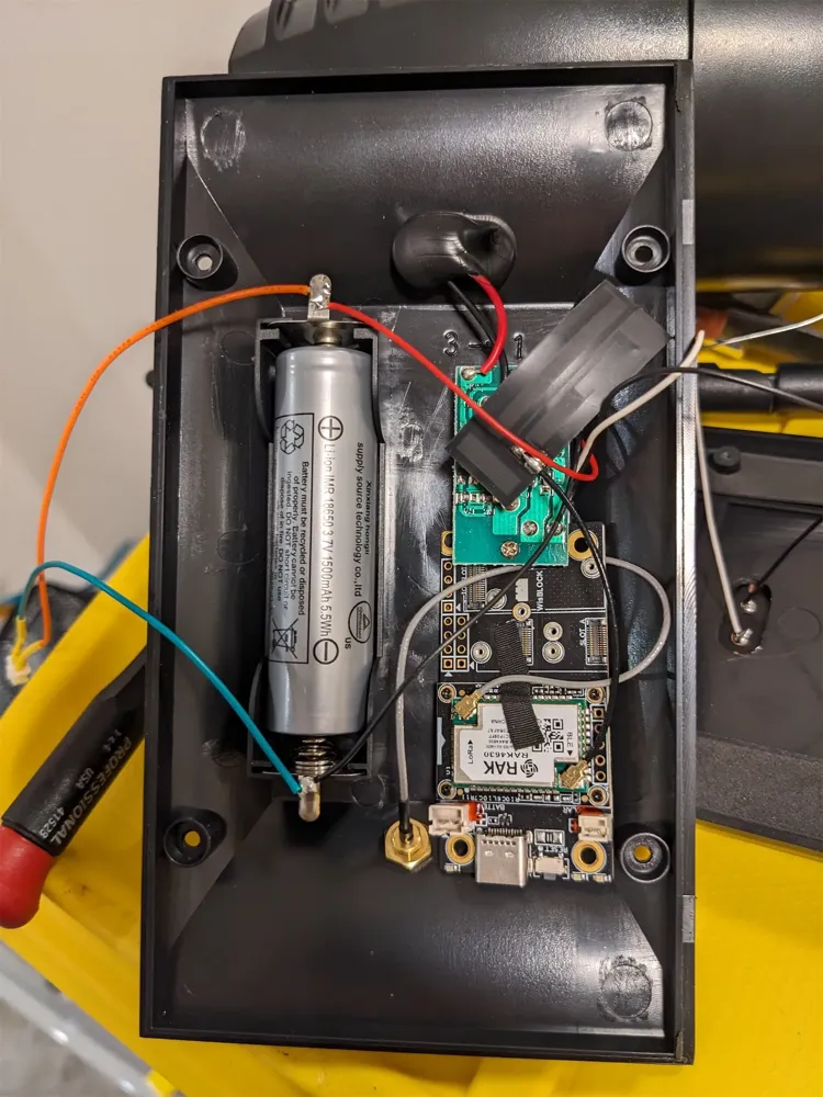 Internal assembly completed