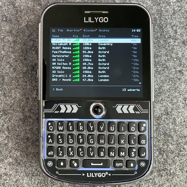 MeshOS last heard list