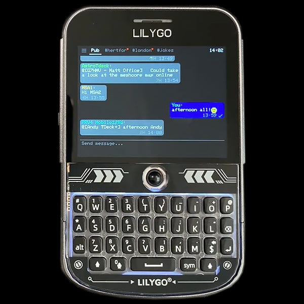 MeshOS on LilyGO T-Deck: Standalone Off-Grid Messenger