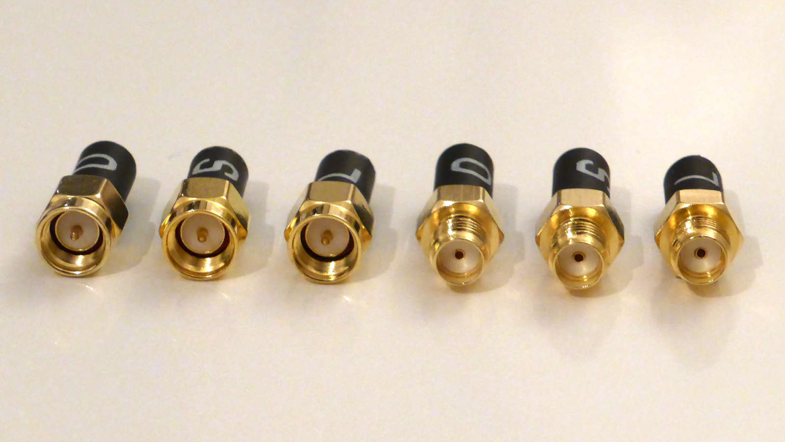 SMA calibration standards - Open, Short, and Load connectors