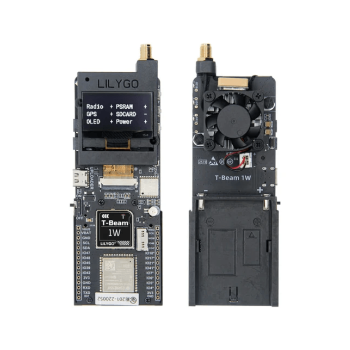 LilyGo T-Beam 1W Meshtastic LoRa device — Best 1W dev board