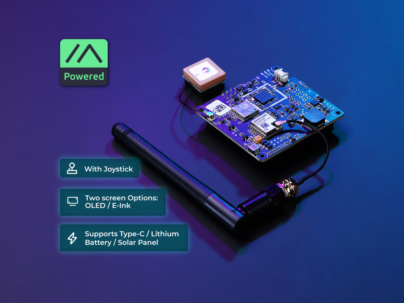 Wio Tracker L1 Lite bare development board for Meshtastic