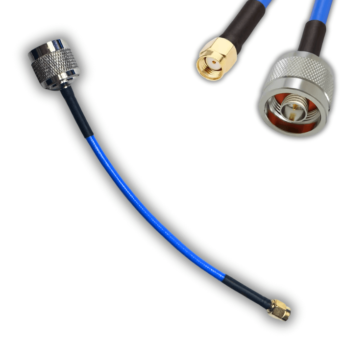 6 in RP-SMA to N-Male for Meshtastic and MeshCore LoRa mesh