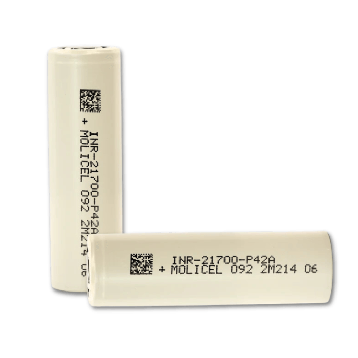 Molicel P42A, 2-pack for Meshtastic and MeshCore LoRa mesh