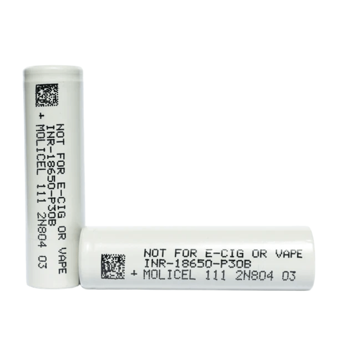 Molicel P30B, 2-pack for Meshtastic and MeshCore LoRa mesh