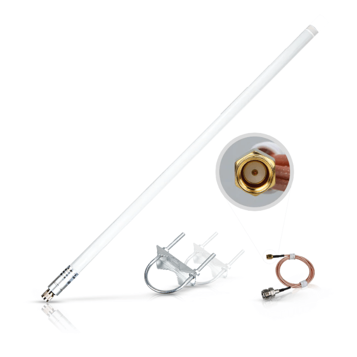RAK 8 dBi Fiberglass for Meshtastic and MeshCore LoRa mesh
